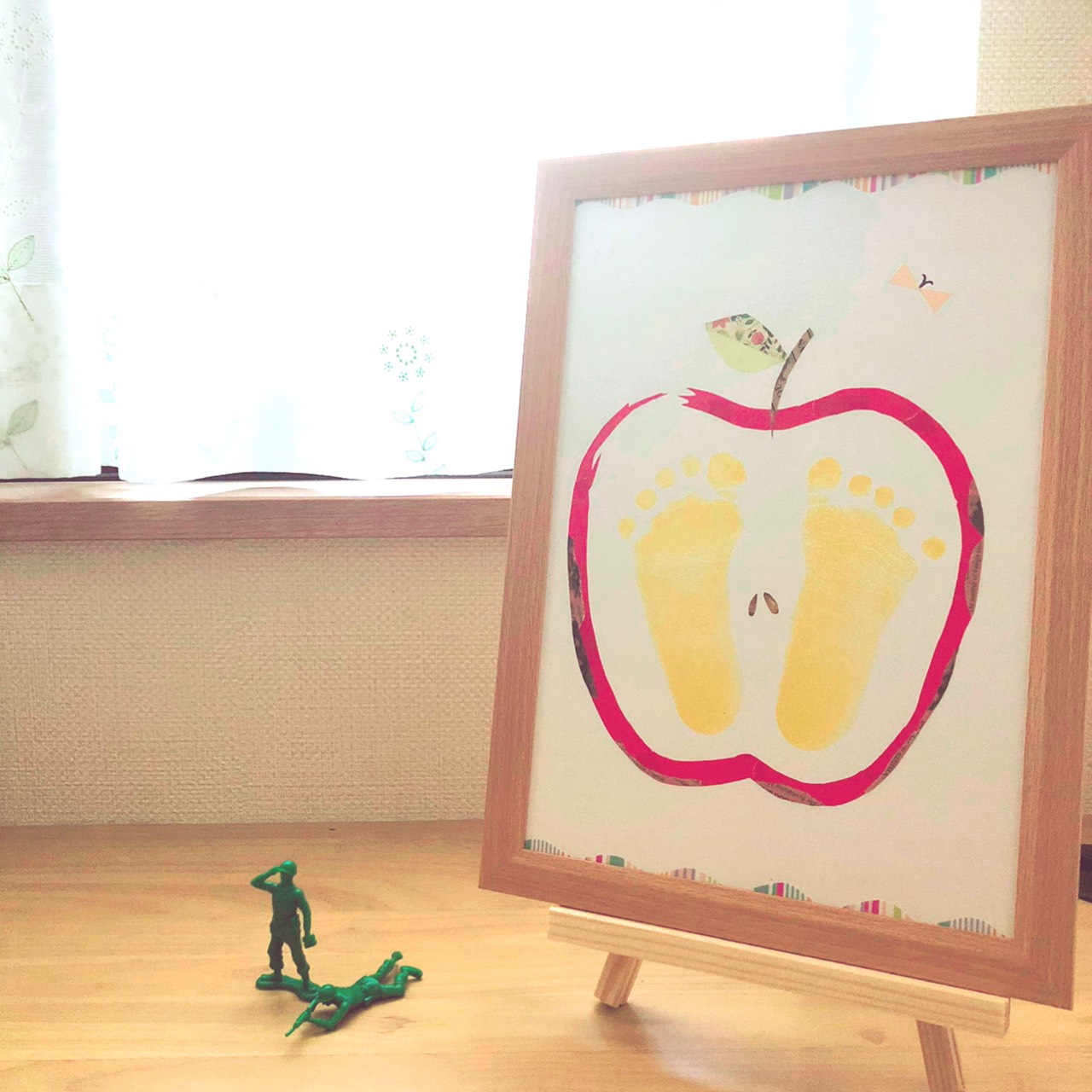 お子様の成長記録をおしゃれなアートに【オンライン講座】